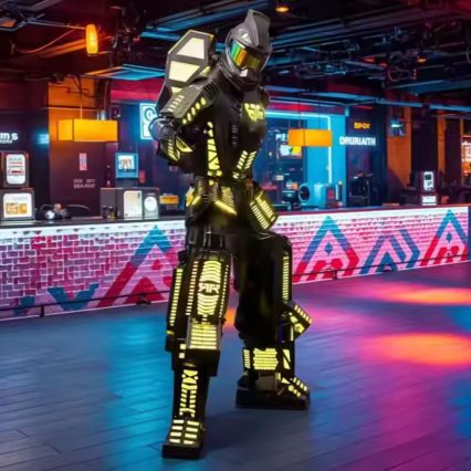 Mega LED Robot Performance (Per Hour)
